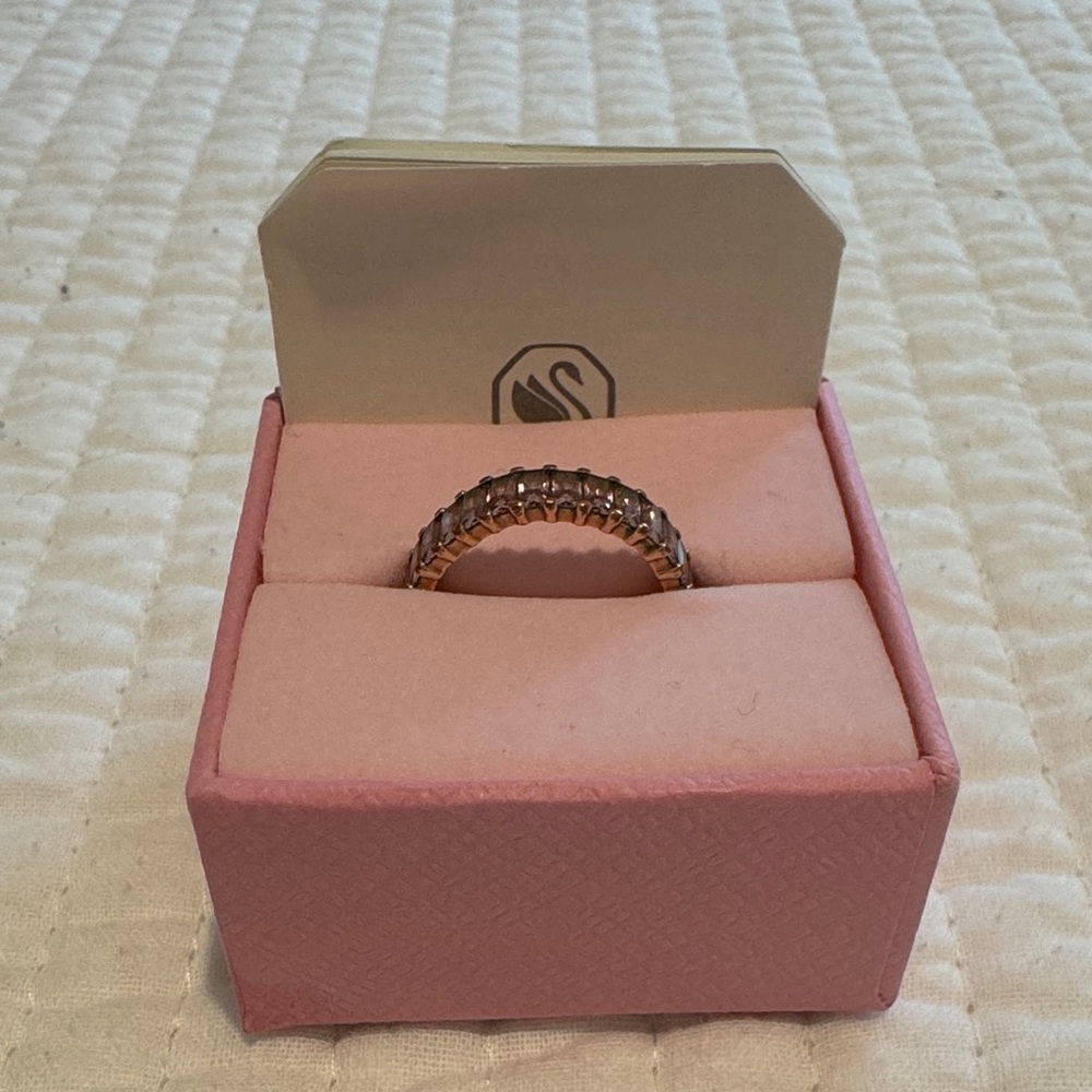 Swarovski Rose Gold Crystal Ring